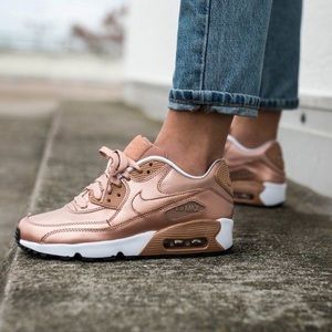 Brand new Nike air max 90 Rose gold